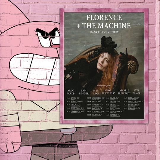 Discover Florence and The Machine Tour 2022 Poster