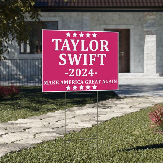 Discover Swiftie 2024 Election Yard Sign