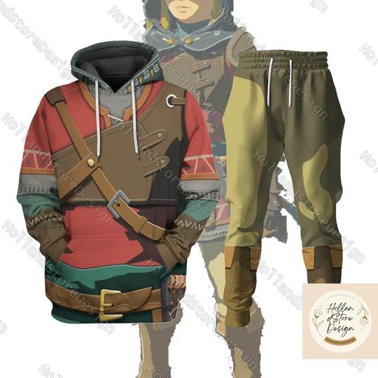 Discover Halloween Legend Of Zelda Hylian Armor 3D Hoodie Jogger Sets