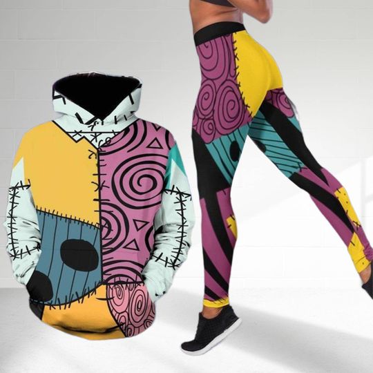 Discover Sally Doll Halloween Costume All Over Print Hoodie Legging Sets