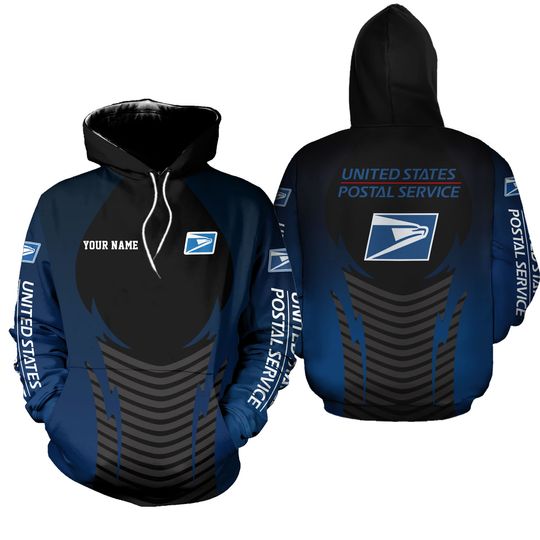 Discover Personalized Postal Service Hoodie, 3D Printed Hoodie