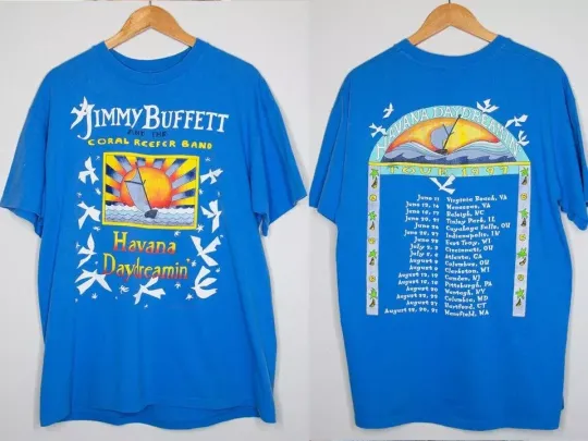 Discover Jimmy Buffett Concert Tour T-Shirts