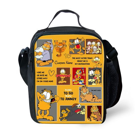Discover Garfield Cat  Lunch Bag, Garfield Cat Lunch Box Bag