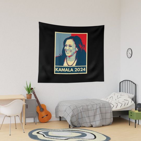 Discover kamala for president shirt kamala harris 2024 Tapestry