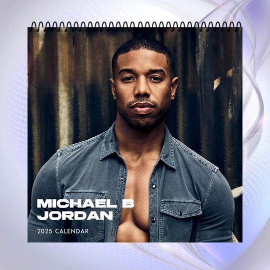 Discover Michael B Jordan Calendar 2025, Idol Calendar, Yearly Calendar