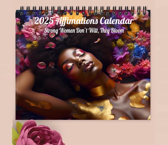 Discover 2025 Black Queen Calendar, Strong Black Woman Christmas Gift