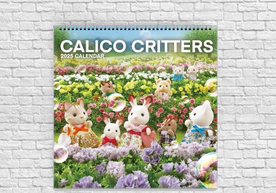 Discover Calico Critters 2025 Calendar, 2025 Calendar