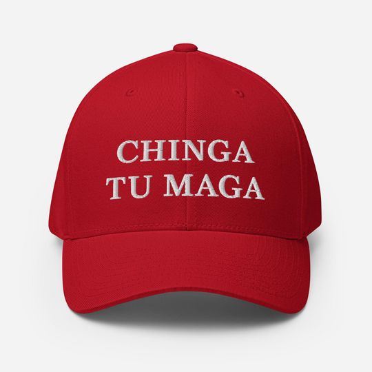 Discover Chinga tu MAGA - Embroidered cap