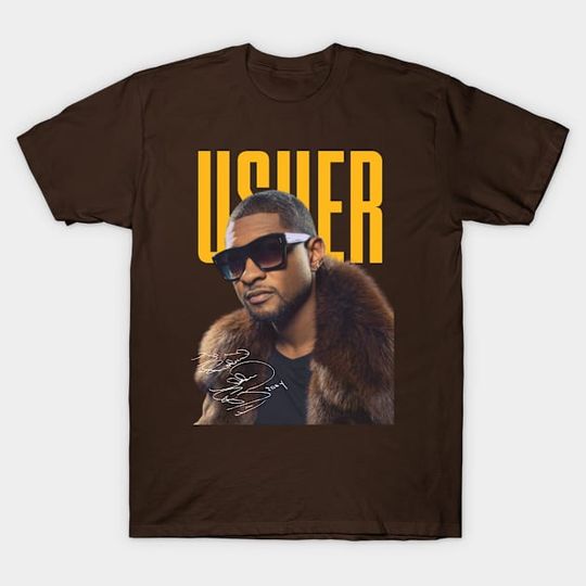 Discover Usher (Past Present Future) Tour - Usher Singer - T-Shirt