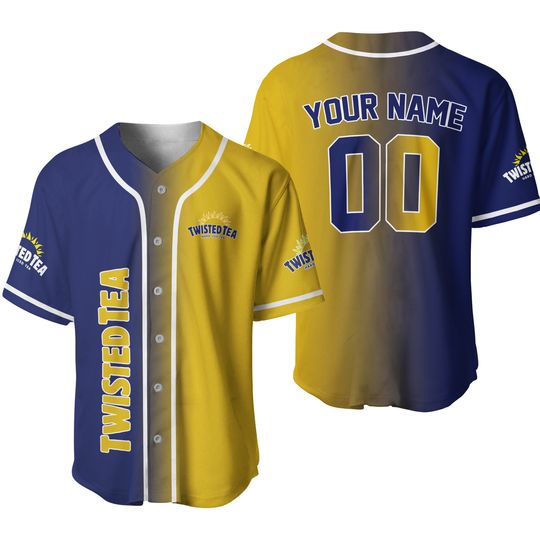 Discover Personalized Twisted Tea Baseball Jersey Shirt, Twisted Tea Lovers Shirt