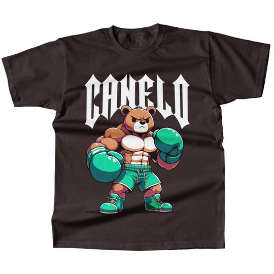 Discover Canelo Alvarez Teddy Bear Shirt - Cute Boxing Apparel for Fans