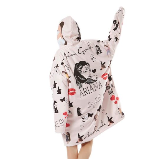 Discover Ariana Blanket Hoodie, Gift Fleece Hoodie