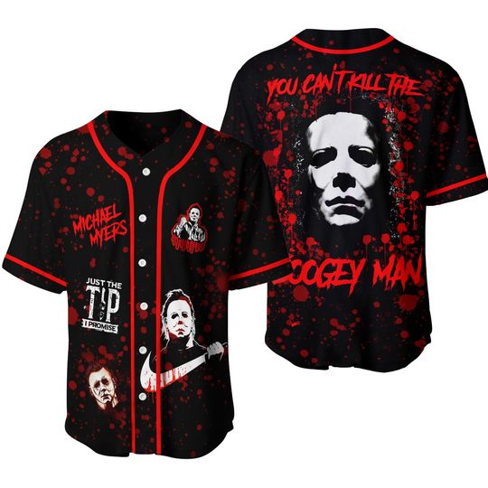 Discover Halloween Michael Myers Shirt, Michael Myers Baseball Jersey, Halloween Baseball Jersey