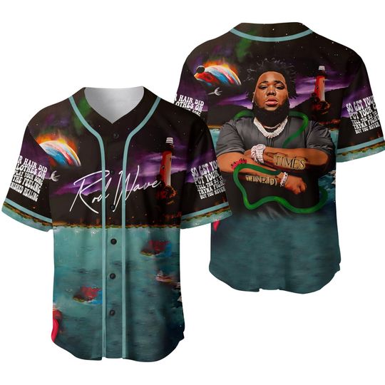 Discover Rod Wave Music Tour Baseball Jersey