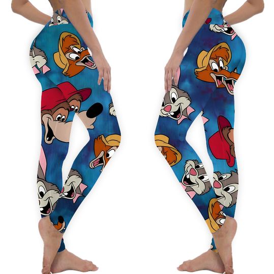 Discover Splash Mountain pattern Leggings