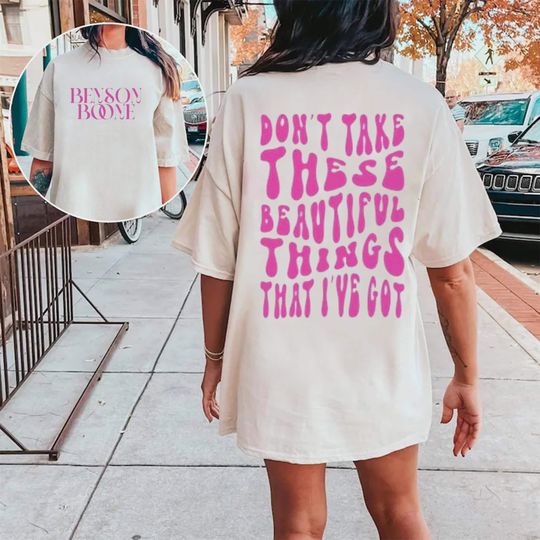 Discover Benson Boone Concert Tee - Summer Style for Fans