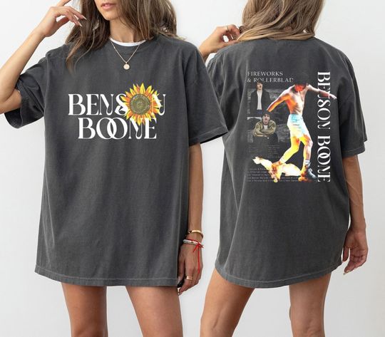 Discover Benson Boone World Tour T Shirt for Women Men Pullover Shirt Benson Boone Tee for Fan