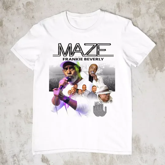 Discover Maze featuring Frankie Beverly Short Sleeve T-Shirt