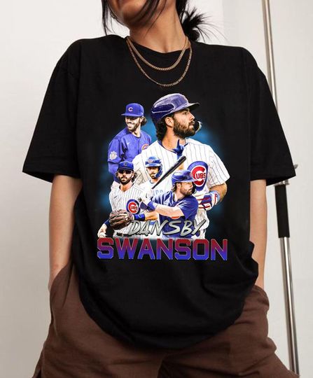 Discover Graphic 90s Dansby Swanson Baseball Unisex T-shirt, Dansby Swanson Unisex T-Shirt