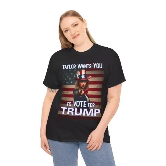 Discover Taylor Wants You To Vote Trump Unisex Heavy Cotton Tee