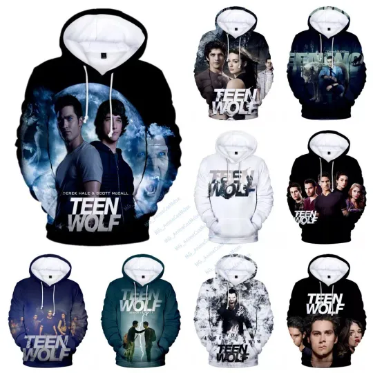 Discover TV Series Teen Wolf Hoodie Men/Women Casual Hooded Pullover