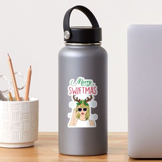 Discover Swiftmas Christmas Sticker, Taylor Swiftmas Sticker
