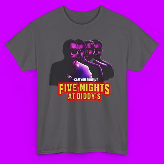 Discover Funny Five Nights At Diddy's House Tee, Meme Shirt