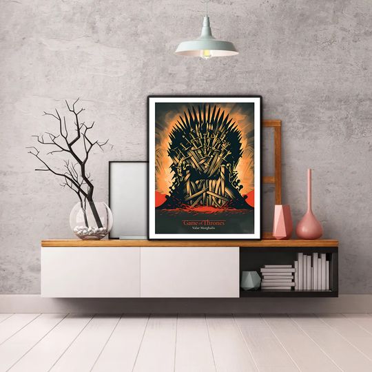 Discover Iron Throne Poster - Game Of Thrones, Iron Throne
