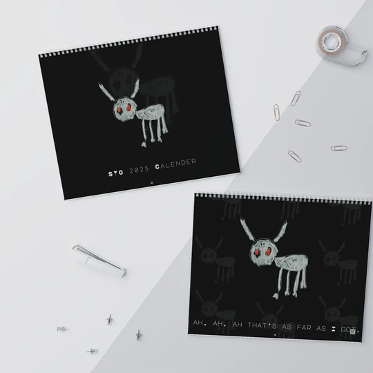 Discover OVO DRAKE 2025 CALENDAR - For All The Dogs slime you out calendar  2025
