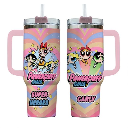 Discover Personalized Powerpuff Girls Tumbler, Powerpuff Girls Insulated Tumbler