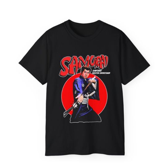 Discover Shintaro The Samurai Master Swordsman  Sticker Mask T-Shirts