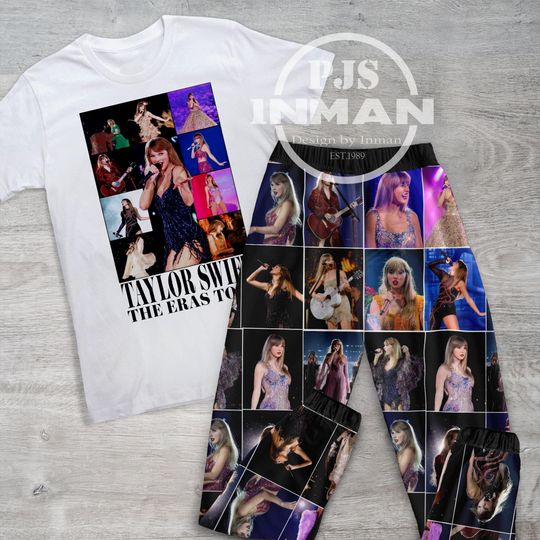Discover Taylor Album Live Holiday Pajamas Set, TS Family Pajamas For Adult And Kids