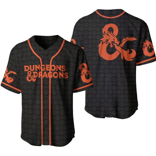 Discover Dungeons & Dragons Baseball Jersey, Personalized Baseball Jersey