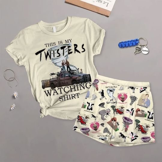 Discover Twisters Movie Pajama Set and Shirt
