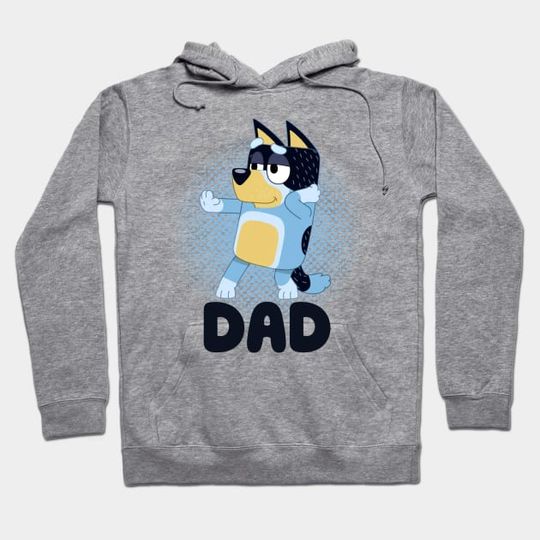 Discover The  of Dad - BlueyDad Dad All Over Print Hoodie