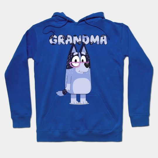 Discover GRANDMA - BlueyDad Mum - All Over Print Hoodie