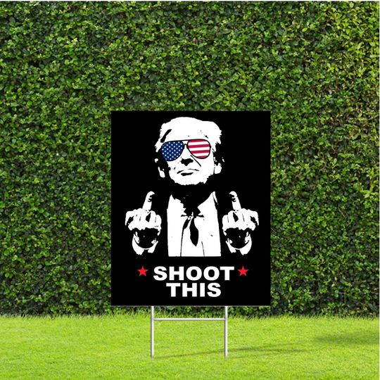 Discover Shoot This Trump 2024 Middle fingers Assassination attempt