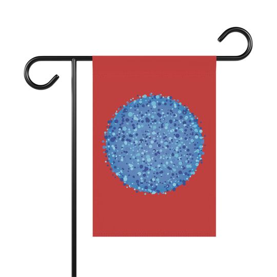 Discover Blue Dot Red State Yard Sign, HOA OK Subtle Kamala Harris Tim Walz