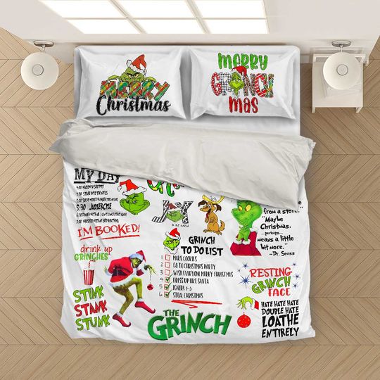 Discover funny character Duvet Cover Set - Christmas Bedding