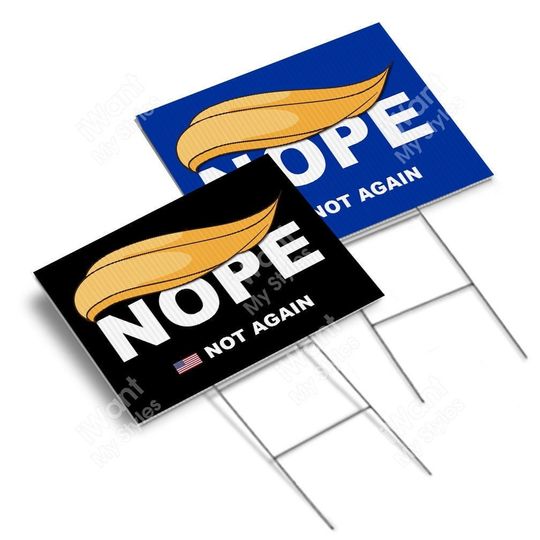 Discover Anti Trump Yard Sign