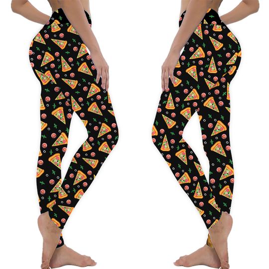 Discover Pizza Themed Kids Leggings
