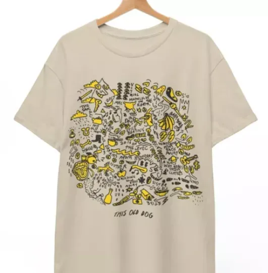 Discover Vintage Mac Demarco 'This Old Dog' Album Art T-Shirt - Mac Demarco shirt