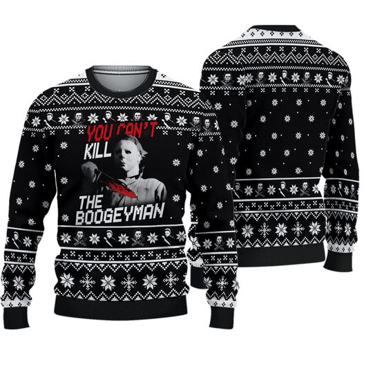 Discover Michael Myers Horror Christmas Ugly Sweater