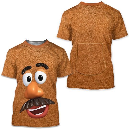 Discover Mr. Potato Men Head Shirt, Potato Toy Costume Cosplay 3D T-Shirt,