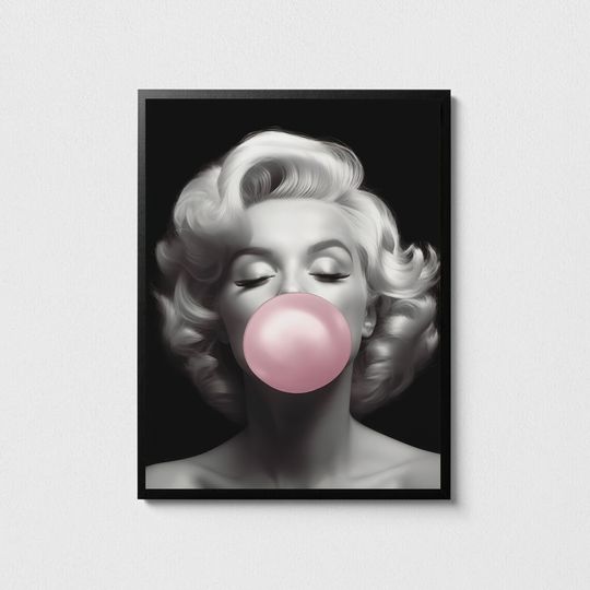 Discover Marylin Monroe Art Poster
