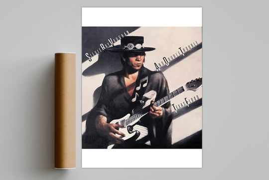 Discover Texas Flood - SRV. Premium Matte Vertical Poster