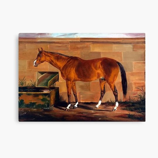 Discover Thomas J. Scott Portrait of Lexington Canvas