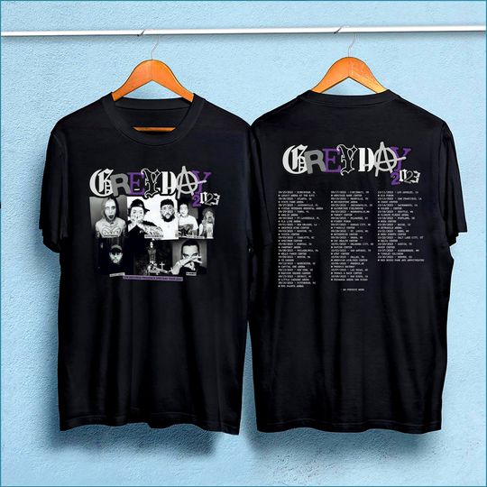 Discover New Date 2-SIDES Grey Day Tour 2023 T-Shirt