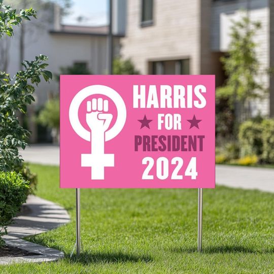 Discover Kamala Harris 2024 Yard Sign, Election Sign