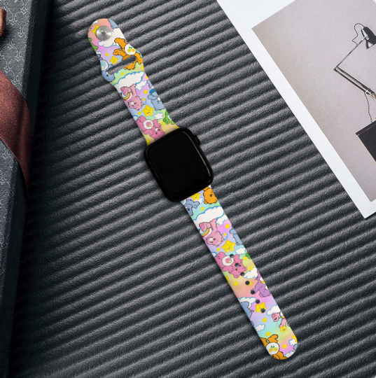 Discover Caring Bear Silicone Watch Band